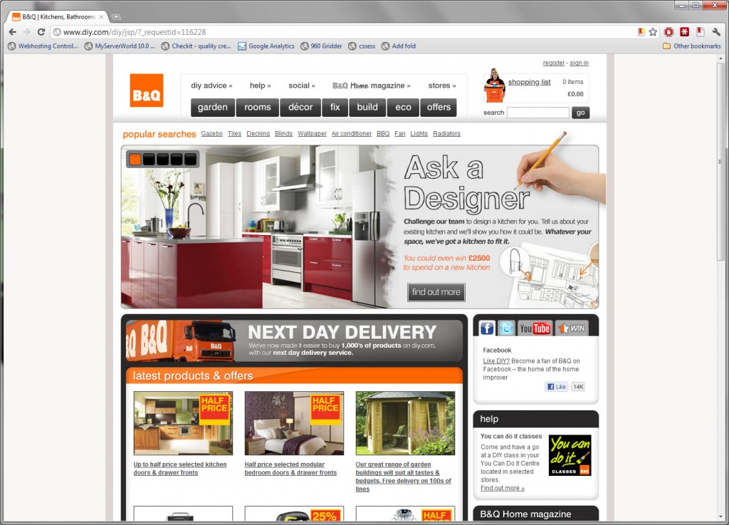 diy Helvetidoodle on diy.com homepage