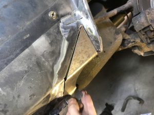Saab 900 arch repair