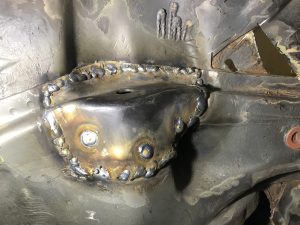 Saab 900 shock mount repair