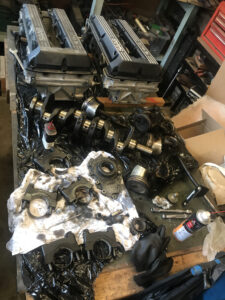 Saab 900 engine internals