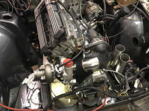 Saab 900 turbo engine refitting